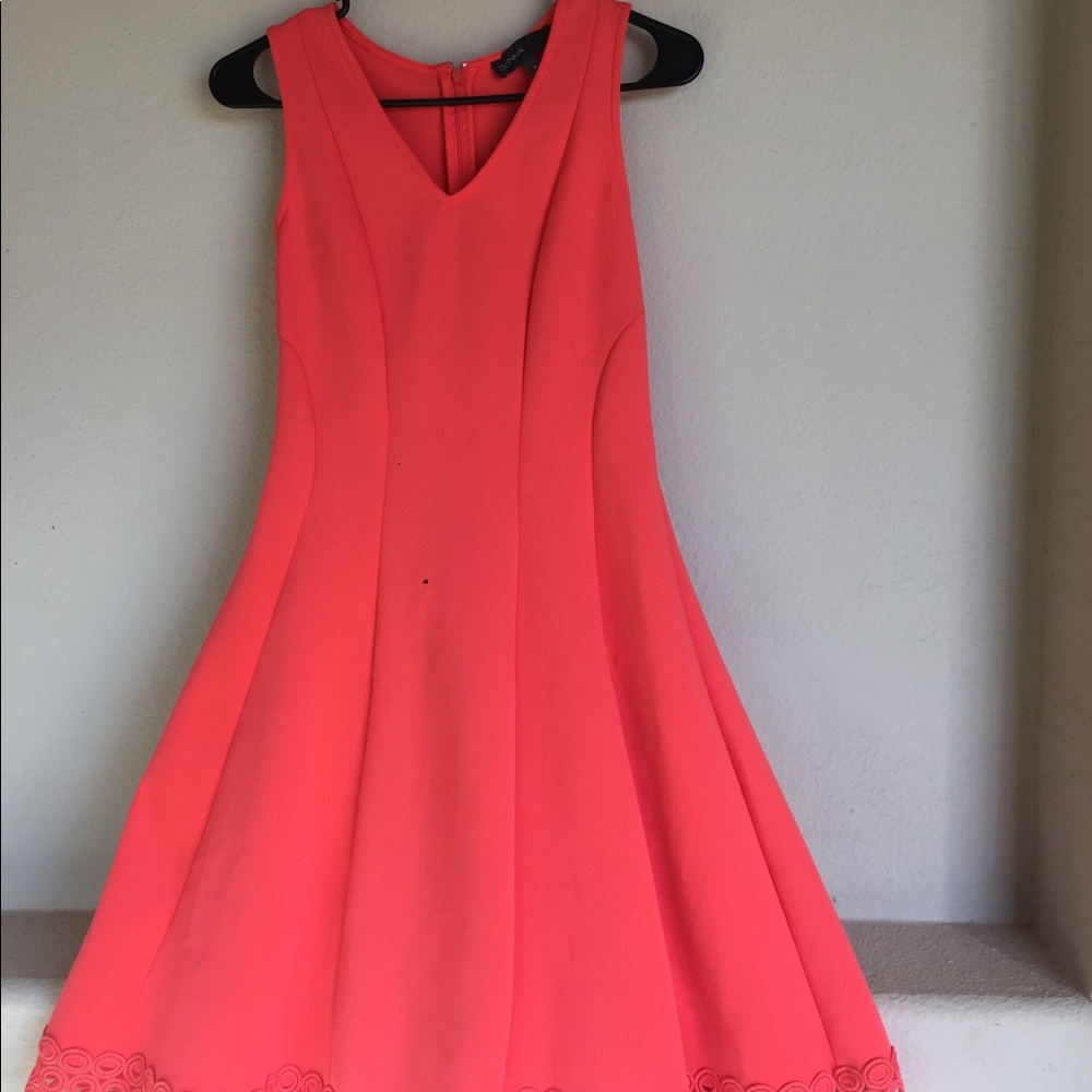 NWOT Donna Rico Coral Sleeveless Dress 4